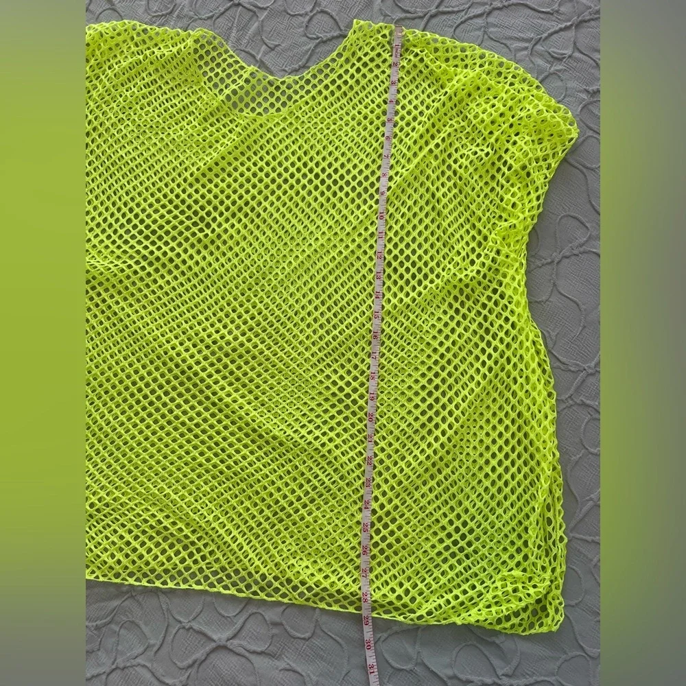 Neon Yellow/green Summer Top (0645) - Picture 8 of 8